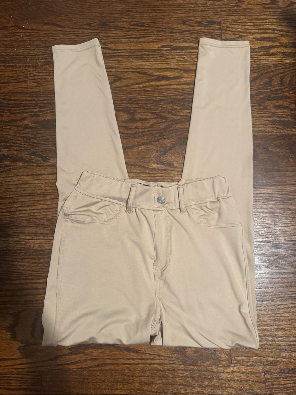 Stretch Performance Pants in Beige